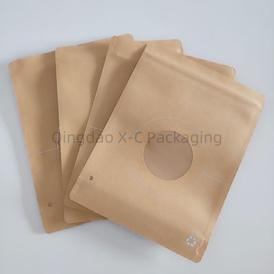 kopen Open Top Plain Design Kraft Paper Bag, Custom Printed Bruine Papier Winkelzakken online manufacture