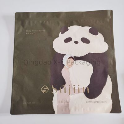 kopen Gepersonaliseerde bruine kraftpapierzak in rol Custom logo gedrukt voor het dragen online manufacture