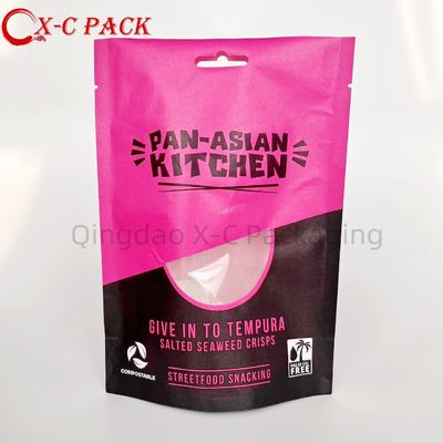 kopen Eco-vriendelijke herbruikbare stand-up cashew noten verpakking plastic voedsel zak voor pindakaas noten snack verpakkingszak online manufacture