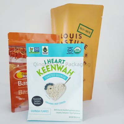 Laminated Stand Up Bag Gravure Print Glanzend Food Grade Staande Verpakkingszak