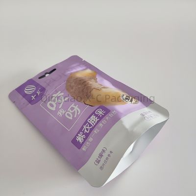 Custom Mylar Ziplock Stand Up Bag Voedselverpakking Plastic Zipper Voor Noten Snack