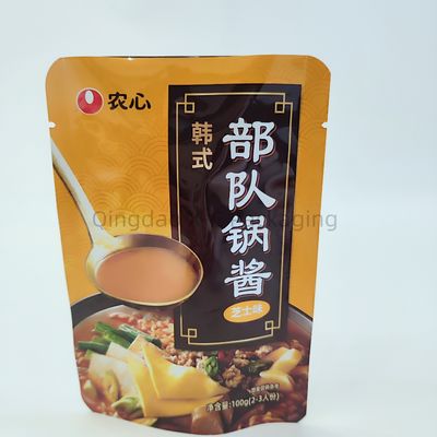 OEM waterdichte plastic stand-up zak Food Grade verpakking Ziplock aangepast