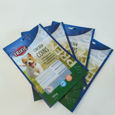 Op maat gedrukte stand-up tas herverzegelbaar composteerbaar voedsel kwaliteit herverzegelbaar