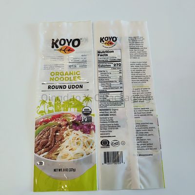 Flexible Back Seal Bag Snack Food Easy Tear Moisture Proof Plastic Kissen Mylar Bag