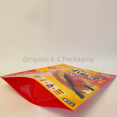 Kleurrijke digitale drukwerk Stand Up Food Storage Bags Geprinte hervergrendelbare zakken OEM
