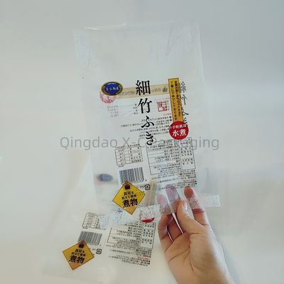 Flexibel 3 zijdel verzegeling Flat pouch Custom Printed Frozen Food Nylon Plastic Packaging