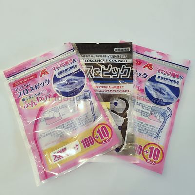 Gelamineerde 3 zijde verzegelde zakken Custom Low MOQ 3 zijde verzegelde Flat pouch Plastic Frozen Packaging Bag