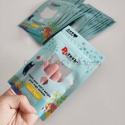 OEM herbruikbare gedrukte voedselverpakkingszakken Flexible Compound met rits sluiting
