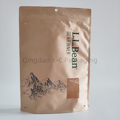 Flexible Soft Kraft Paper Bag Aluminiumfolie voor kruidenierswaren Popsicle Potato Chip Snack