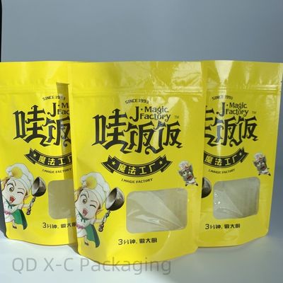 Laminated Stand Up Bag Gravure Print Glanzend Food Grade Staande Verpakkingszak