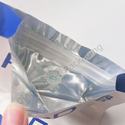 Custom achtzijdige afdichting platte bodem koffiebonen verpakkingszakken 250g maten klep rits aluminium folie koffie verpakking