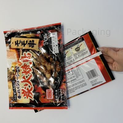 Back Seal Bag Logo Gedrukte voedselverpakking Snack Puffs Back Seal Pouch Potato Chips Plastic Bag